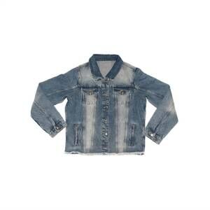NEW TIANA DESIGNS women's skull jacket in denim
